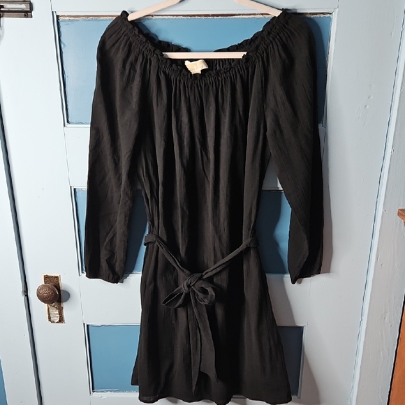 MICHAEL Michael Kors Women's Black On Or Off-Shoulder Dress Medium - Picture 3 of 10